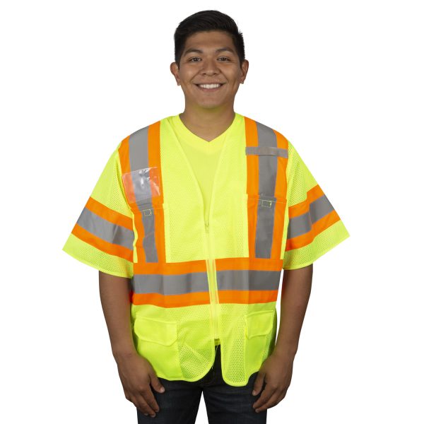 Safety Vest, COR-BRITE®, Type R, Class 3: #V3201 - Image 8