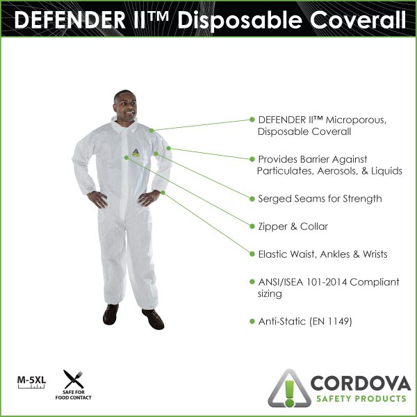 DEFENDER II™, Coverall: #MP200 - Image 4