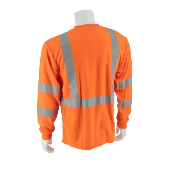 Shirt, Long-Sleeve, Hi-Vis, Class 3: #SPV510 - Image 3