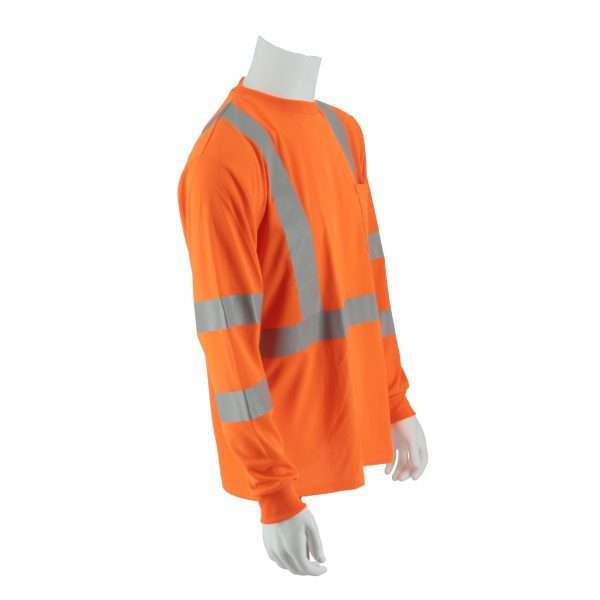 Shirt, Long-Sleeve, Hi-Vis, Class 3: #SPV510 - Image 4